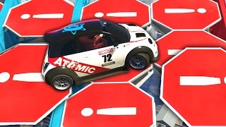 THE COLLAPSING RACE TRACK GTA 5 Funny Moments [upl. by Lange]