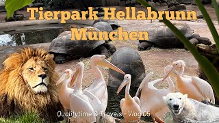 Tierpark Hellabrunn in München  Erster schöner Frühlingstag 2024 [upl. by Three]