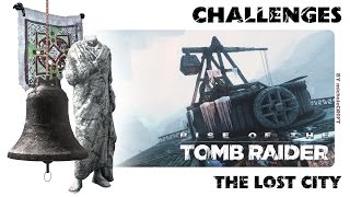 RISE OF THE TOMB RAIDER 100 Walkthrough  The Lost City Challenges [upl. by Edea442]