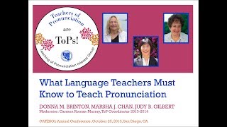 What Language Teachers Must Know to Teach Pronunciation with captions [upl. by Semaj]