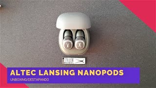 AbriendoDestapandoUnboxing los Altec Lansing Nanopods [upl. by Brien]