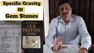 Specific Gravity of Gemstones [upl. by Waligore]