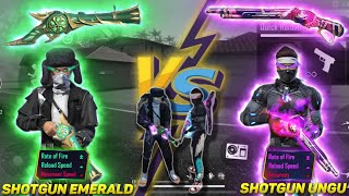 SHOTGUN EMERALD VS SHOTGUN UNGU 🔥 [upl. by Felicie]