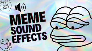 Popular Meme Sound Effects Pack for Editing  Free Download  No Copyright [upl. by Prevot275]