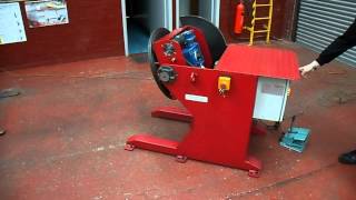 Welding Positioner 500 KGS  MG Welding Plant Positioners [upl. by Atinek600]