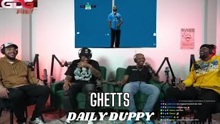 TOO EAZY AMERICAN Reacts to Ghetts  Daily Duppy  GRM Daily [upl. by Lindley762]