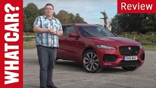 Jaguar FPace review 2017 to 2020  What Car [upl. by Lebasiairam]