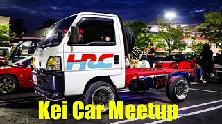 Kei Car Meet Honda Acty Suzuki AZ1 and more [upl. by Jermain]