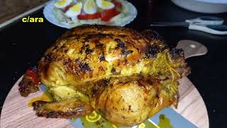 Kabylie  Poulet Farci Au Four Recette Facile à Faire Préparer Par Ma Mère [upl. by Nicol]