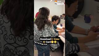 Download EVoter ID Card Voter election ytshorts [upl. by Finzer]