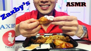 Zaxbys Wings amp Things Sweet amp Spicy  ASMR  EATING SOUND [upl. by Tongue587]