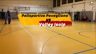 Polisportiva Povegliano vs Volley Isola [upl. by Neeliak173]