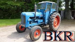 BKR with 1959 Fordson Power Major at The Angus Show 2017 [upl. by Kuhlman689]