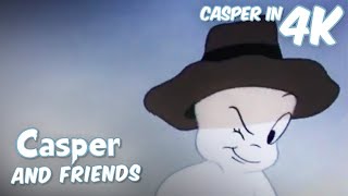 Caspers Spooky Cousin  Casper and Friends in 4K  Full Episodes  Cartoon for Kids [upl. by Ybeloc460]