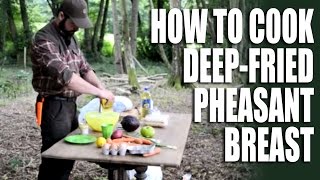 Delicious DeepFried Pheasant Breast  the PreSeason Freezer Pleaser [upl. by Bulley]