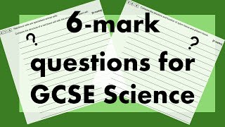 TIPS For Answering 6 MARK Questions for GCSE SCIENCE gcse gcsescience [upl. by Star]