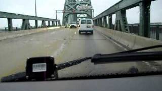 Tacony Palmyra bridge when slippery [upl. by Belva]