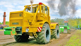 Kirovets K700 K701 Tractor Pulling  K700 Klassen 145t Traktor Treffen Perleberg 2024 [upl. by Leahcimed855]