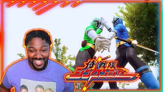 EPISODE 36 amp 37  Samurai Sentai Shinkenger Reaction  EPIC GLUE BATTLE [upl. by Candida]