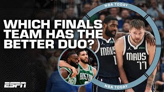 Luka amp Kyrie or Brown amp Tatum Do the Mavs or Celtics have the better duo  NBA Today [upl. by Huppert]