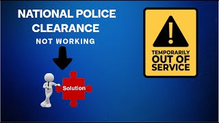 Police Clearance website not working No problem May TEMPORARY solusyon po [upl. by Cthrine]