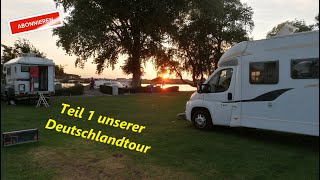 Wohnmobil Tour Deutschland Teil 1 [upl. by Sheeree]