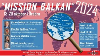 Gudstjänst  Mission Balkan  Leonora Maloku  20241019 [upl. by Deny]