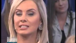 Neda Ukraden i Nina Badric  Talk Show 33  TV OBN 2014 [upl. by Donall838]