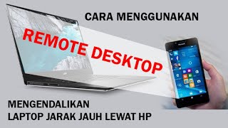 Cara menggunakan Remote Desktop Jarak Jauh Google Chrome [upl. by Dranik]