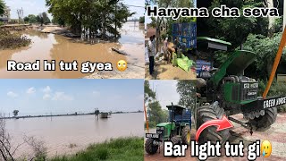 Raste cha hogyea nuksan🥲seva lake gye Haryana de pinda cha🙏 [upl. by Yerkovich757]