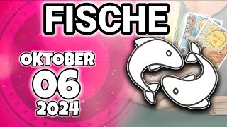 horoskop Fische Sonntag 06 Oktober 2024 [upl. by Lindley]