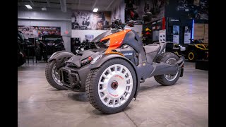 2024 CanAm® Ryker Rally Rotax 900 ACE Red Walkaround [upl. by Lanctot791]