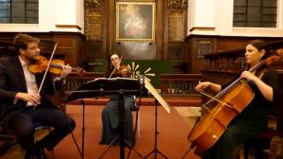 Luigi Boccherini  String Trio Op47 No1 [upl. by Ynetruoc]