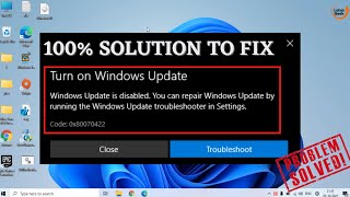 Turn on windows update error  Windows update is disabled windows store [upl. by Curran]