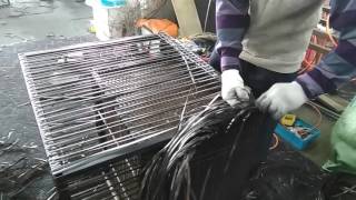 How to fix weave and make rattan wicker furniture [upl. by Hewart615]