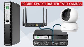 Unboxing amp Setup Guide ARMINIDC3 Mini DC UPS for WiFi Routers amp Modems  Up to 8 Hours Backup [upl. by Eel]