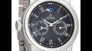 Moonphase watch deal  Gevril GV2 2604B watch [upl. by Orimar687]