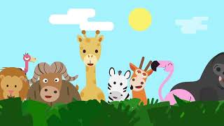 Wild Animals Song 🦒 Safari Chants for Preschoolers  Lingokids Music [upl. by Ynohtona]