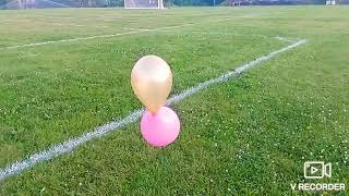 Balloons vs grass in SLOW MOTION [upl. by Yonatan245]