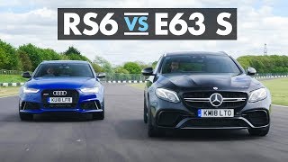 Audi RS6 vs MercedesAMG E63 S  Carfection [upl. by Anual554]