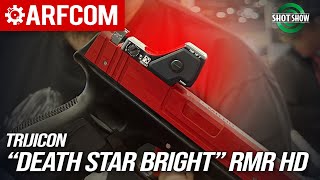 “Death Star Bright” RMR HD  Trijicon  Shot Show 2024 [upl. by Notserc]