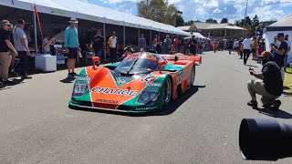 Start ups at the Adelaide Motorsport Festival 2024 [upl. by Mossolb430]