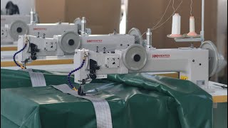 Best long arm sewing machine for heavy duty canvas tarps and covers [upl. by Aronoff]