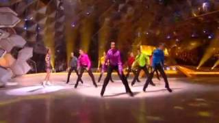 Dancing On Ice 2010  Professional Boys Week 2 [upl. by Carlie665]