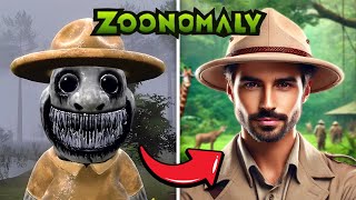 Guess The MONSTER Game vs Real Life 😎 Zoonomaly😃 Zookeeper👁️ Smile Cat😊 Stick Spider🍉 [upl. by Sobel]