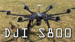 DJI S800 Hexacopter Drone [upl. by Yddor590]