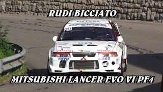 COURSE DE COTE STURSANNE  LES RANGIERS 2023  RUDI BICCIATO  MITSUBISHI LANCER EVO VI  VIDEOCLIP [upl. by Nylevol]