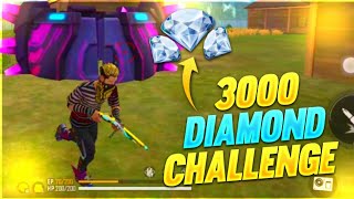 3000 DIMOND CHALLENGE  SK SABIR BOSS VS VISHAL BOSS  FREE FIRE BATTLEGROUND [upl. by York]