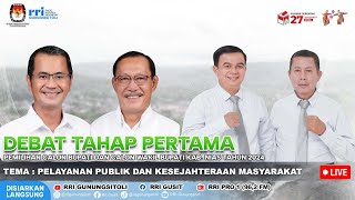 🔴 Live  Debat Publik Tahap Pertama Calon Bupati dan Calon Wakil Bupati Kab Nias Tahun 2024 [upl. by Aikam]