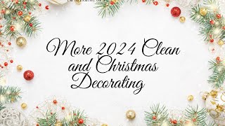 More 2024 Christmas decorating Mac Bid box opening and adding covers to the kitchen cabinet knobs [upl. by Tippets]